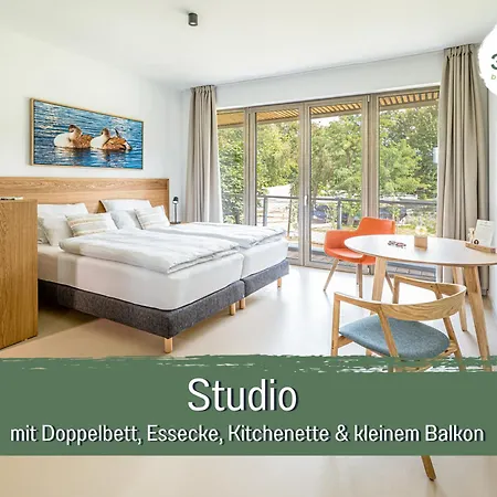 360 Grad By Teamgeist Apartmenthotel - Familienfreundlich - Direkt Am See Mitten Im Naturpark - Winteraktivitaeten Vor Ort Kolberg Kamer foto