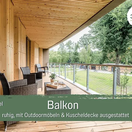 360 Grad By Teamgeist Apartmenthotel - Familienfreundlich - Direkt Am See Mitten Im Naturpark - Winteraktivitaeten Vor Ort Kolberg Kamer foto