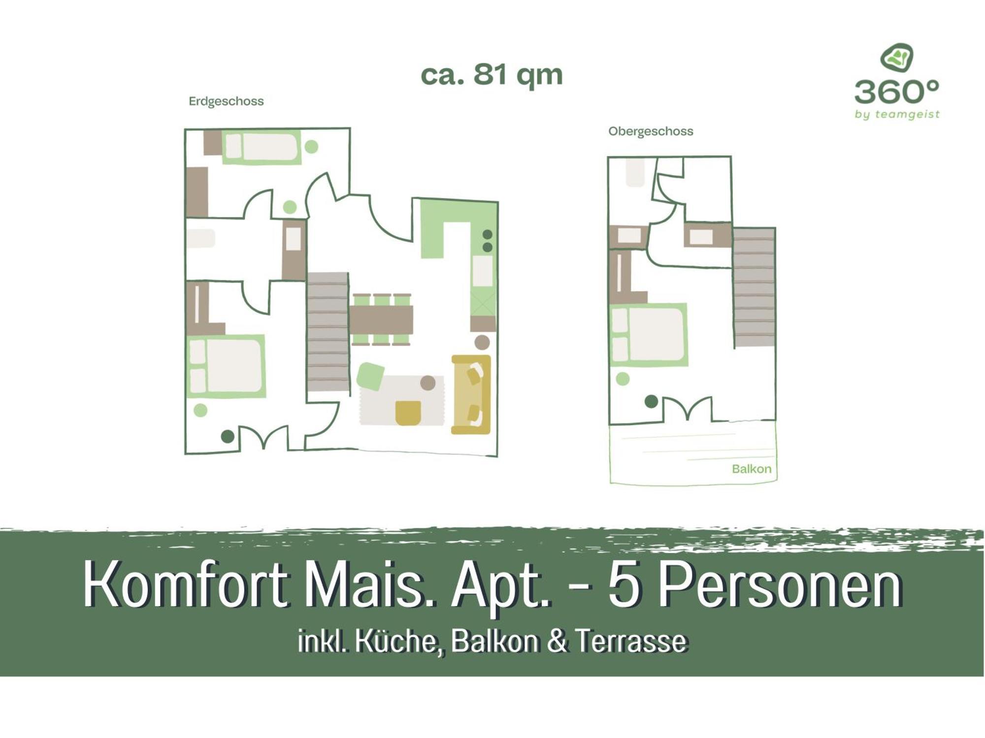 Apartment 360 Grad By Teamgeist - Familienfreundlich - Direkt Am Mitten Im Naturpark - Winteraktivitaeten Vor Ort Kolberg