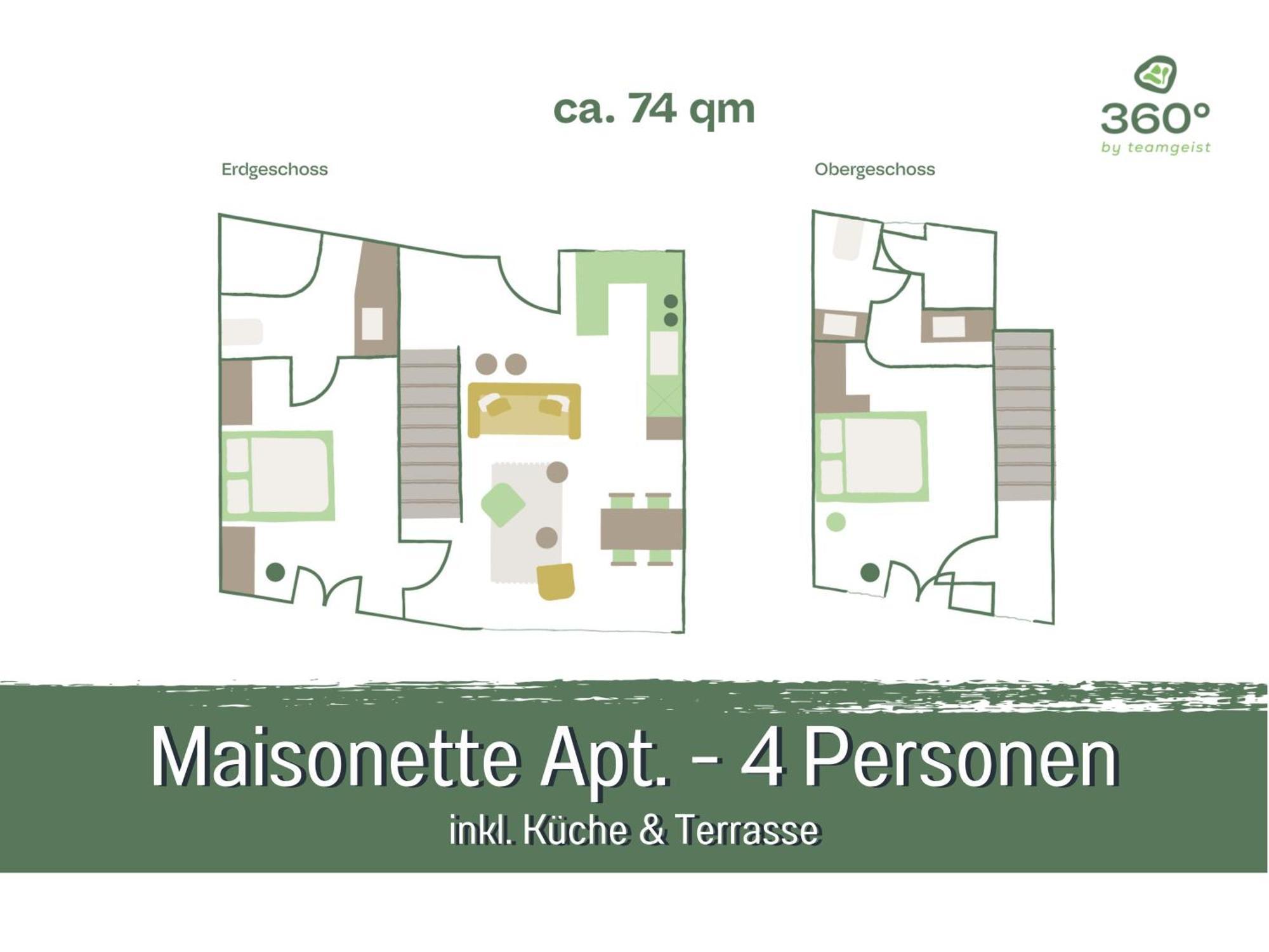 Apartment 360 Grad By Teamgeist - Familienfreundlich - Direkt Am Mitten Im Naturpark - Winteraktivitaeten Vor Ort Kolberg